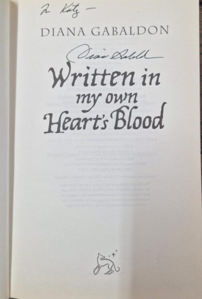 Written in My Own Heart's Blood : Diana Gabaldon - Image 2