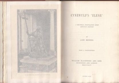 Cynewulf's 'Elene': A Metrical Translation from Zupitza's Edition:Jane Menzies - Image 2