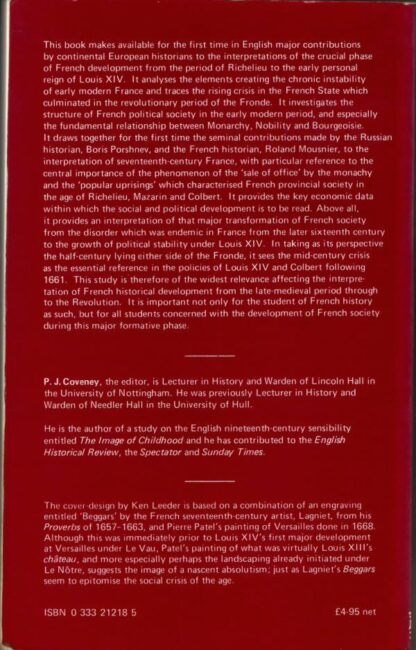 France in Crisis, 1620-75 : P.J. Coveney - Image 2
