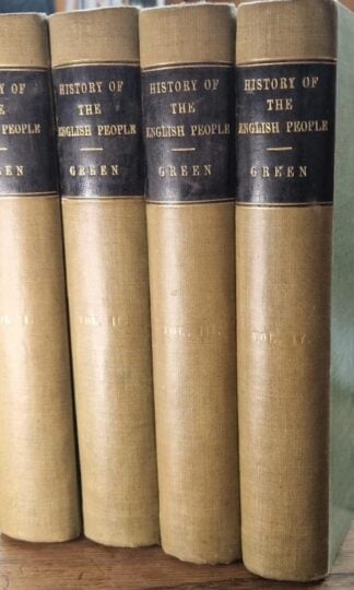 A Short History of the English People (4 vols.) : J.R. Green