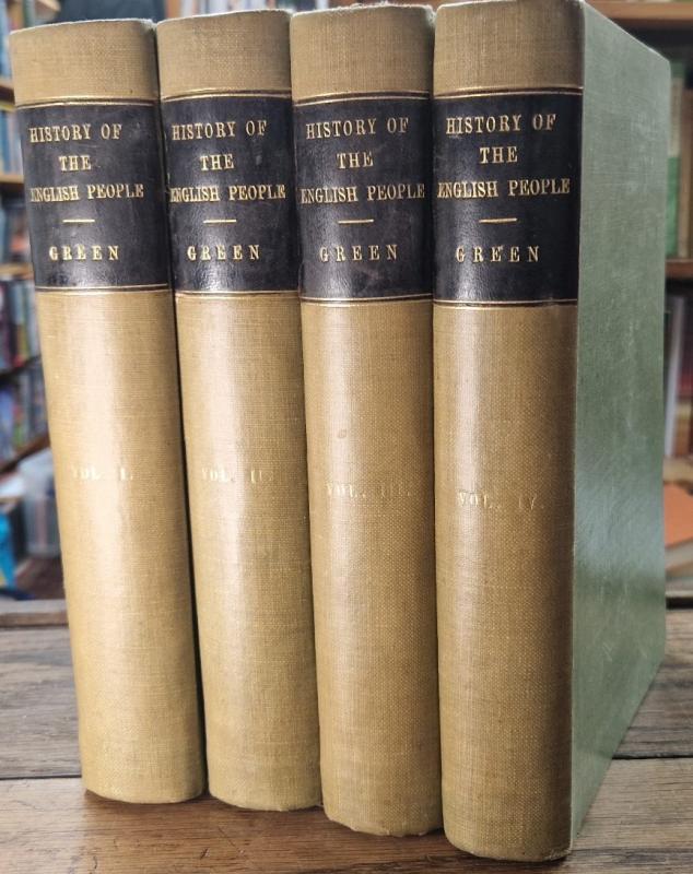 A Short History of the English People (4 vols.) : J.R. Green
