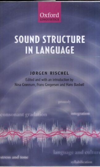 Sound Structure in Language : Jørgen Rischel