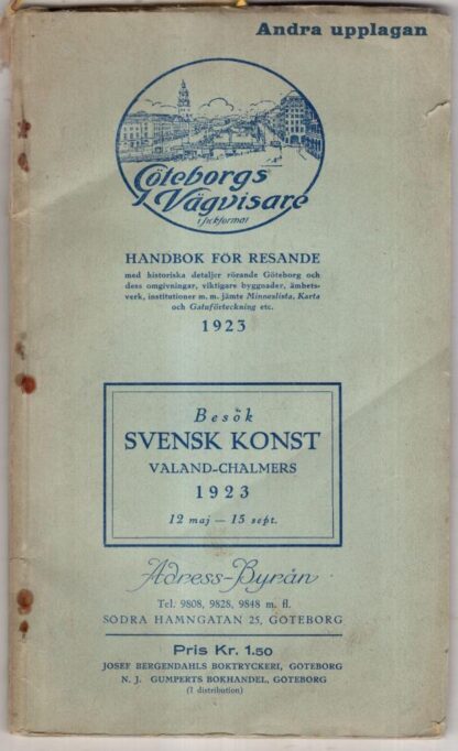 Goteborgs Vagvisare Handbook For Resande : Joseph Bergendahls