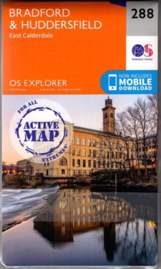 Explorer Sheet 288 Bradford & Huddersfield (Active) : Ordnance Survey