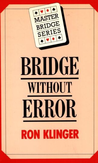 Bridge without Error (Master Bridge Series) : Ron Klinger