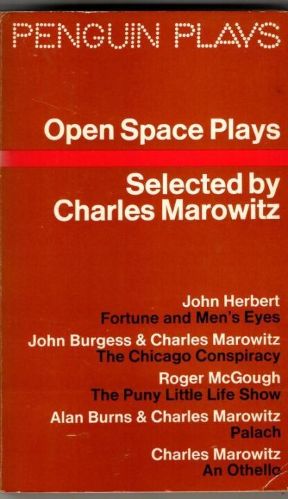 Open Space Plays : (selected by) Charles Marowitz