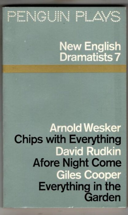 New English Dramatists 7 : Wesker; Rudkin; Cooper