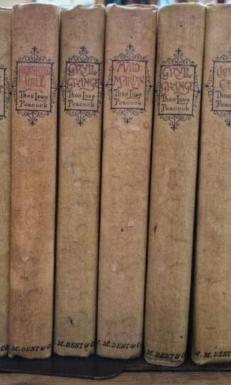 The Works of Thomas Love Peacock (10 vols) : Richard Garnett (ed)