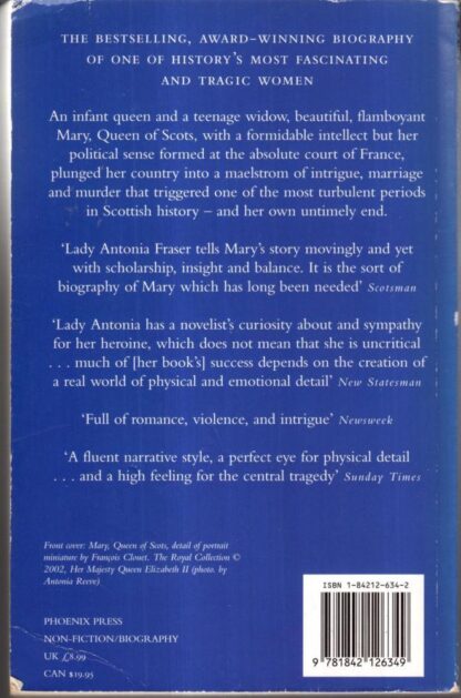 Mary Queen Of Scots (Women in History) : Antonia Fraser - Image 2