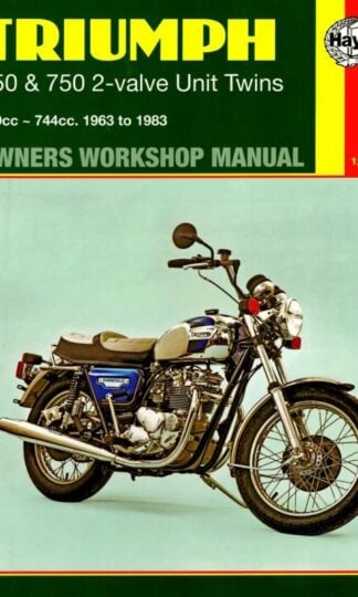 Triumph 650 & 750 2-Valve Twins: Owners Workshop Manual : Jeff Clew