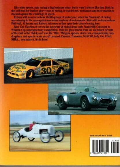 Race Car Flashback: A Celebration of America's Affair with Auto Racing from 1900-1980s : John Gunnell - Image 2