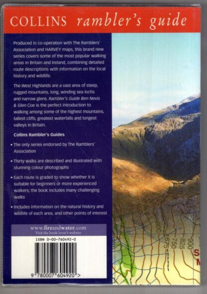 Ben Nevis & glen coe (Collins rambler's guide):Chris Townsend - Image 2
