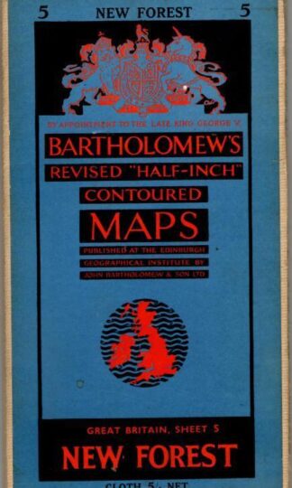 Revised Half-Inch Great Britain New Forest Sheet 5 : Bartholomew