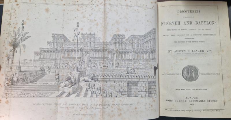 Diiscoveries in the Ruins of Nineveh and Babylon : Austen H. Layard