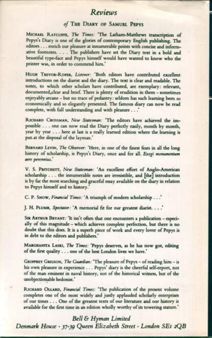 The Diary of Samuel Pepys: Companion v. 10 : Samuel Pepys - Image 2