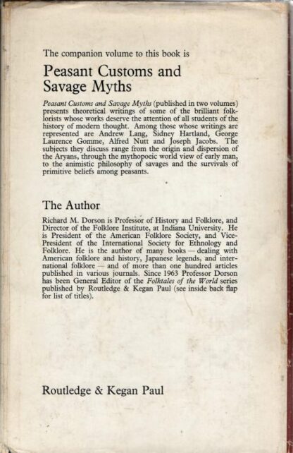 The British Folklorists: A History : Richard Mercer Dorson - Image 2