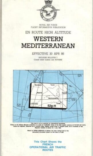 52g-H en route high altitude Western Medierranean 30 Apr 86 : Royal Air Force