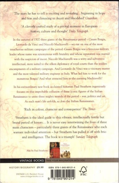The Artist, The Philosopher and The Warrior : Paul Strathern - Image 2