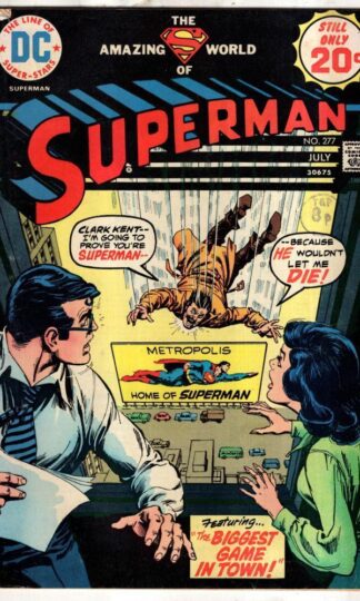 Superman #277 1974 : Elliot S Maggin