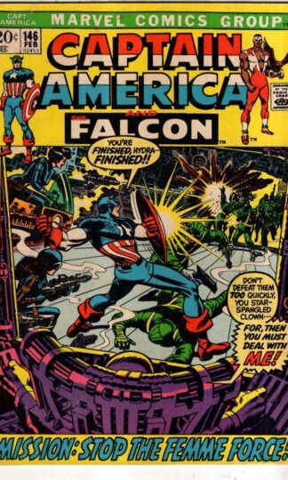 Captain America 146 1972 : Gary Friedrich