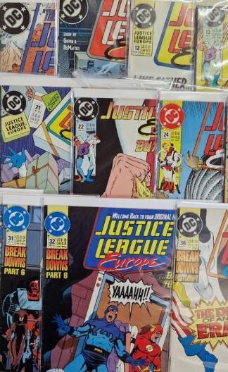Justice League Europe 4,5,7-9,12-14,17,18,20-22,25-28,31,32 & 36 : DC