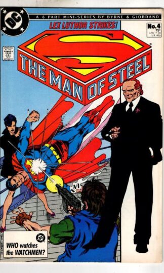 The Man Of Steel #4 1986 : John Byrne