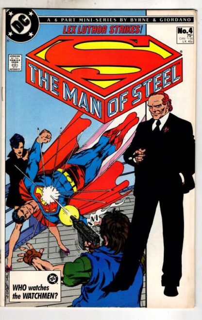 The Man Of Steel #4 1986 : John Byrne
