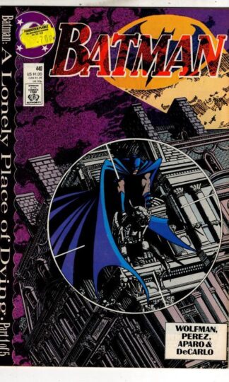 Batman #440 1989 : Marv Wolfman