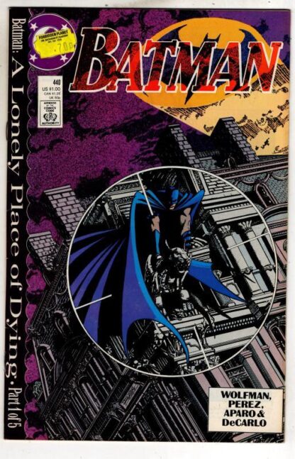 Batman #440 1989 : Marv Wolfman