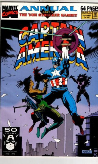 Captain America Annual #10 1991 : D. G. Chichester