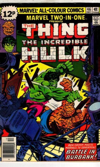Marvel Two-in-one #46. The Thing & The Incredible Hulk : Alan Kupperberg
