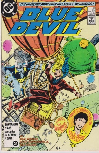 Blue Devil #28 1986:Mishkin