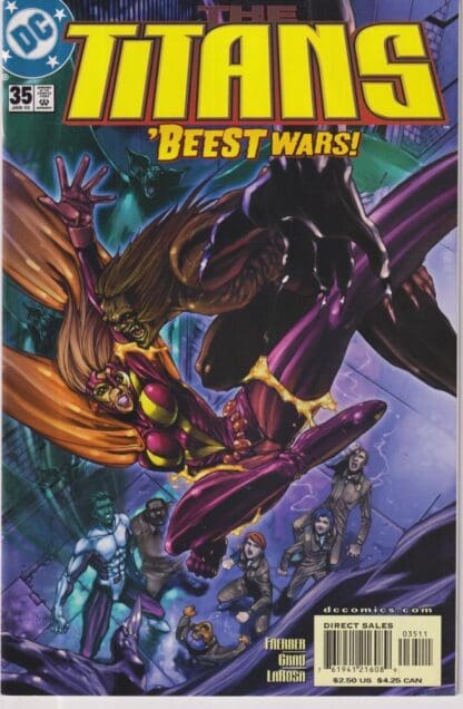 The Titans #35 DC 2002:Faerber