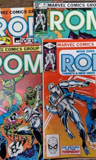 ROM: Spaceknight #19-22 : Bill Mantlo
