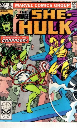 Savage She-Hulk #18 1981 : David Anthony Kraft