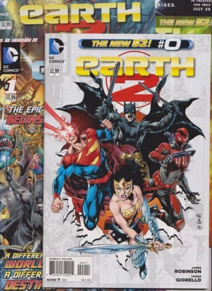 Earh 2.0 DC Issues 0-5: