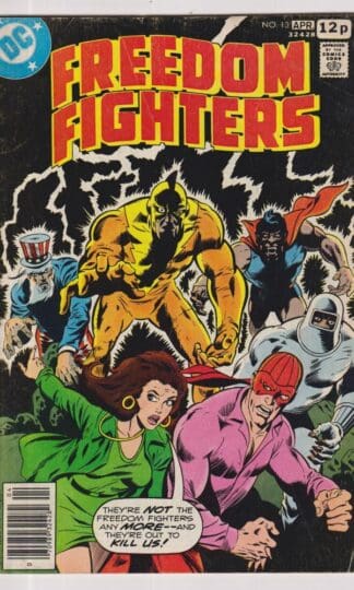 Freedom Fighters #13 DC 1978: