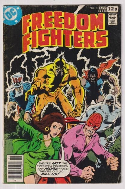 Freedom Fighters #13 DC 1978: