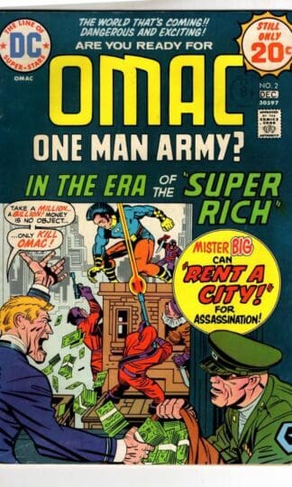 OMAC One Man Army Corps #2 1974 : Jack Kirby