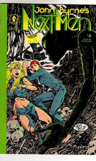 John Byrne's Next Men #4 1992 : John Byrne