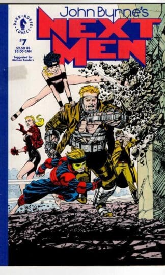 John Byrne's Next Men #7 1992 : John Byrne