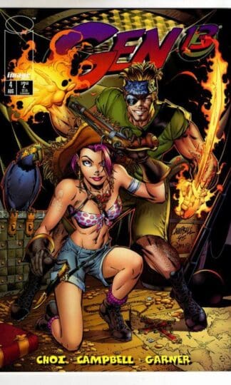 Gen 13 #4 1995 Image Comics : Brandon Choi