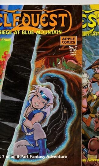 Elfquest Siege at Blue Mountain #4 & 7 1987 : Wendy and Richard Pini