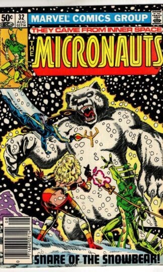 Micronauts #32 1981 : Bill Mantlo