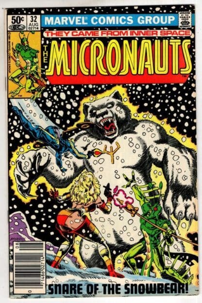 Micronauts #32 1981 : Bill Mantlo