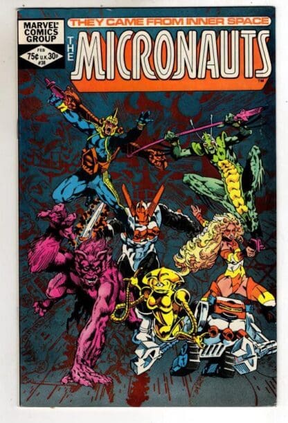 Micronauts #36 1982 : Bill Mantlo