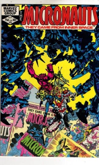 Micronauts #39 1982 : Bill Mantlo