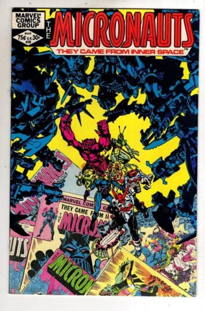 Micronauts #39 1982 : Bill Mantlo