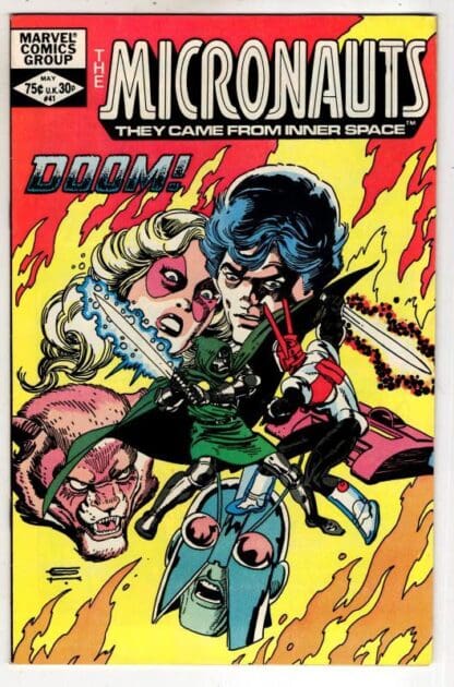 Micronauts #41 1982 : Bill Mantlo