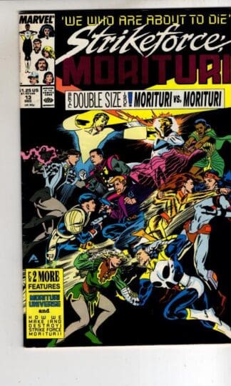 Strikeforce Morituri #13 1987 : Peter B. Gillis